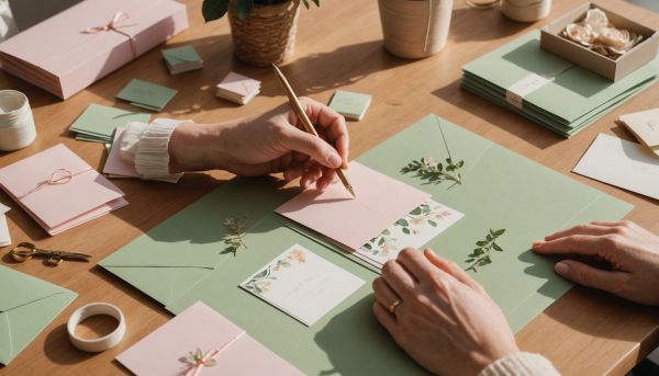 Comment fabriquer une carte d invitation ?