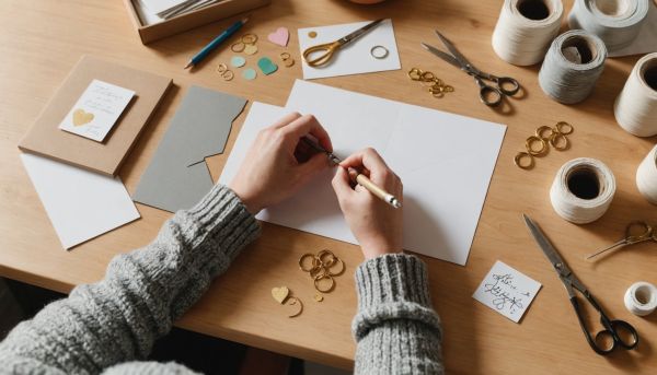 Comment realiser une carte de vœux originale ?