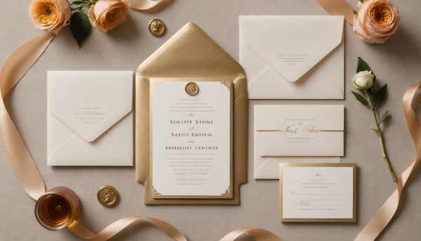 faire part mariage papeterie elegante